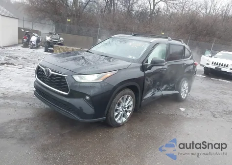 2021 Toyota Highlander Limited/Platinum z USA, uszkodzony, nr VIN 5TDDZRBH5M9544785